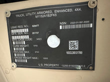 Load image into Gallery viewer, SOLD 2009 AM General M1152A1 Turbo Diesel, 4 Speed w/OD, A/C HMMWV (Lot #1329)