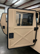 Load image into Gallery viewer, NEW Fiberglass Doors (Set of 4) Powder Coated Hardware, Fits all Variants, X Door Pattern