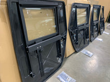 Load image into Gallery viewer, NEW Fiberglass Doors (Set of 4) Powder Coated Hardware, Fits all Variants, X Door Pattern