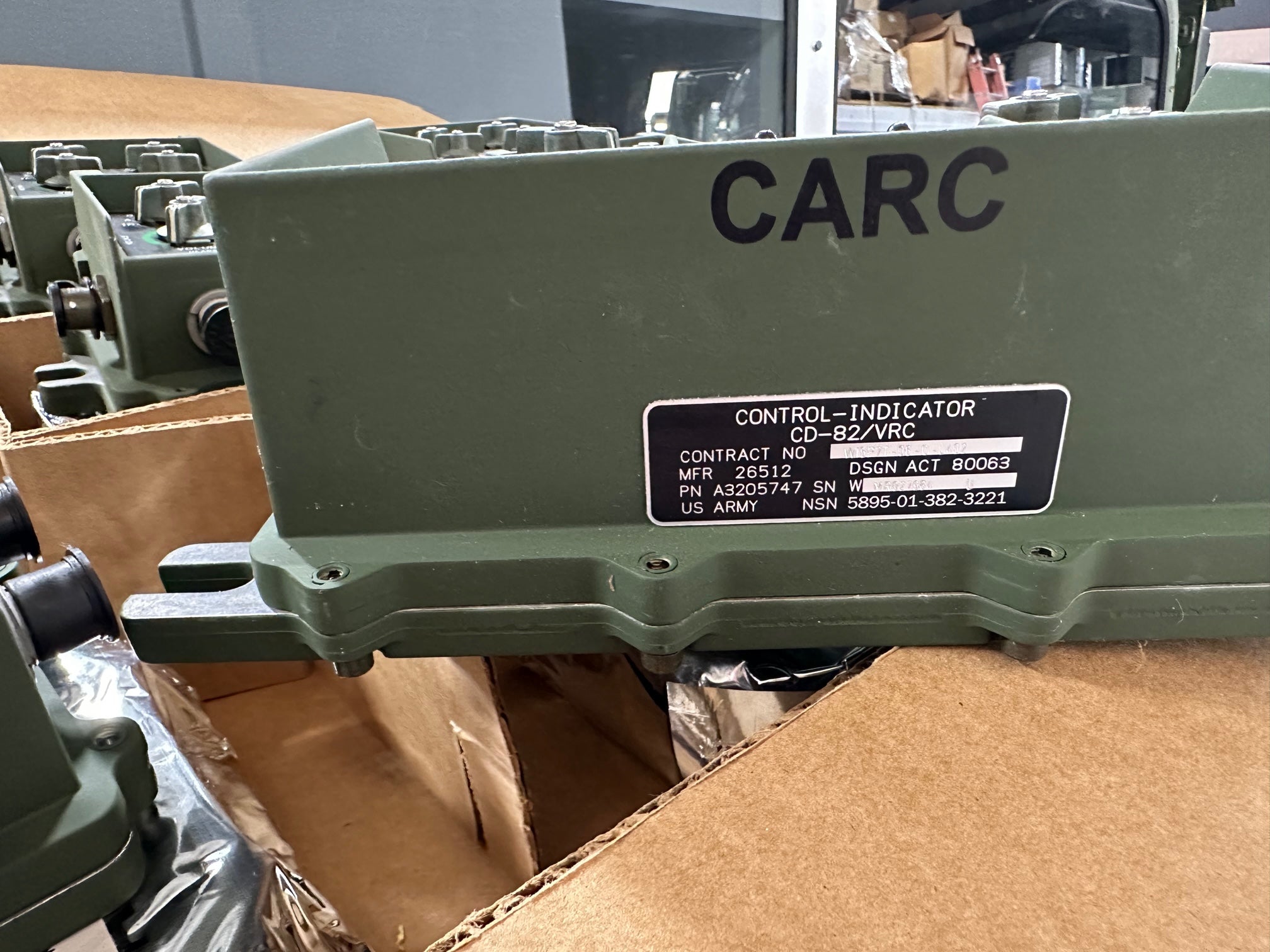 Mk Humvee Comm VIC-3 INTERCOM KIT NOS 5 CREW MCS FCCS HMMWV HUMVEE LMTV M1068 M998 M1 ...
