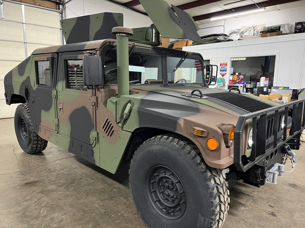 SOLD 2000 AM General Armored M1045A2 GEP 6.5L Diesel, ONLY 902 Miles, 4 Speed w/OD, GPK Turret, B4 (Lot #999)
