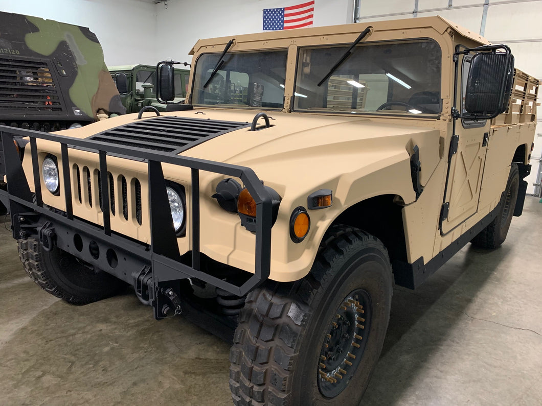 SOLD 1990 M998 Two Door Hard Top Humvee 6.5L Diesel Armored Military HMMWV H1 A/C (Lot#999)