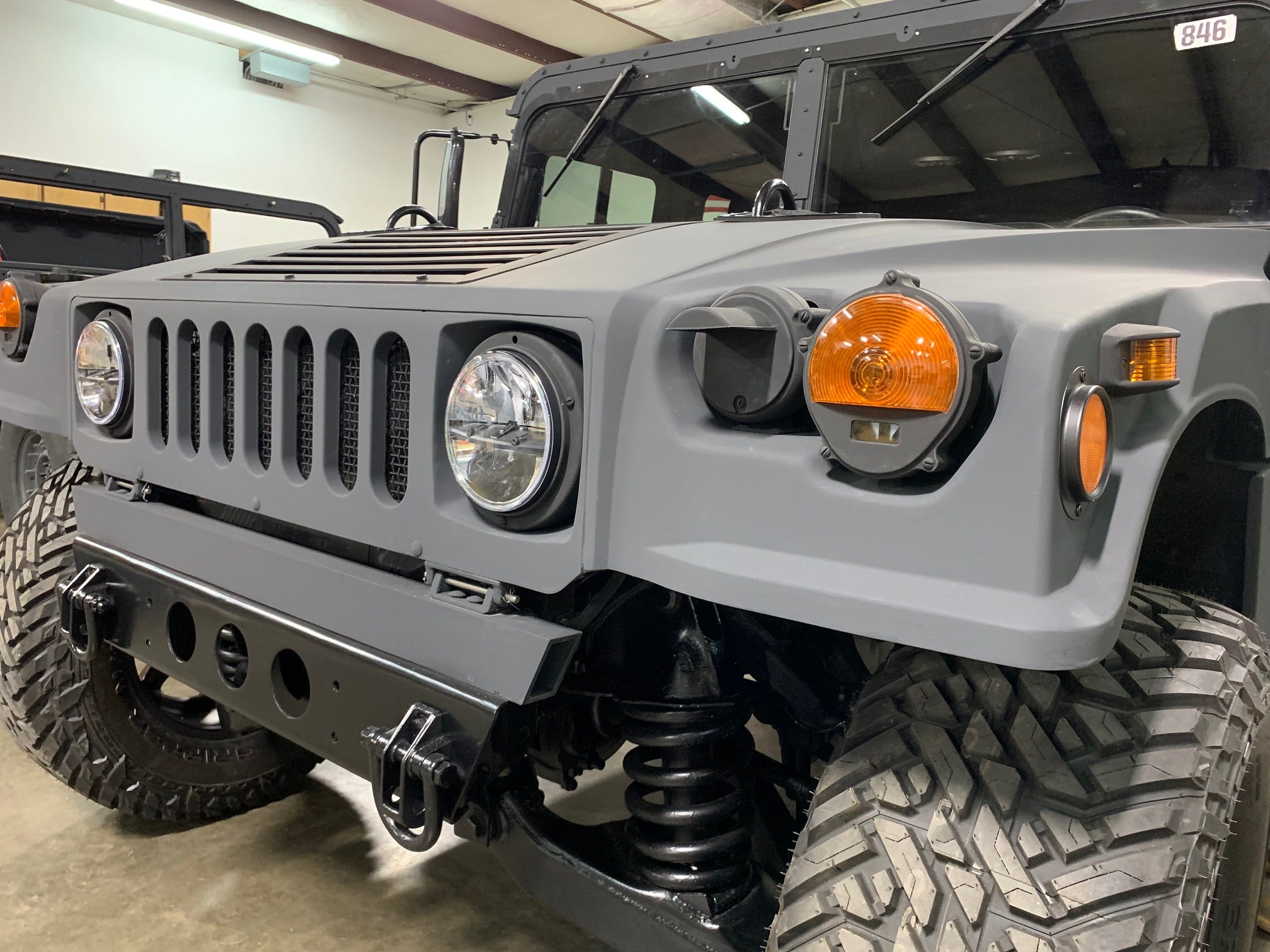 SOLD 1990 M998 Humvee NEW 6.3L 383 BluePrint Gas Engine Slantback 4-Sp ...