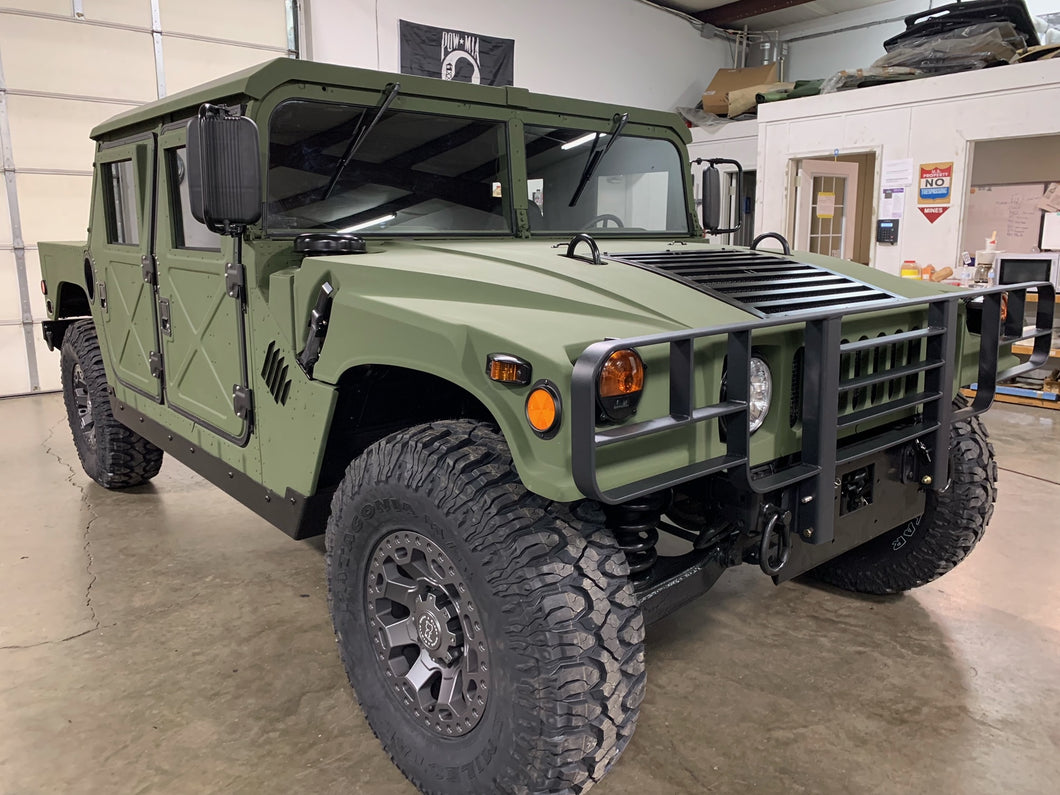 SOLD 2000 AM General M1123 6.5L Diesel, 4 Speed, Armored Hard Top, Street Legal HMMWV Military H1 (Lot#999)