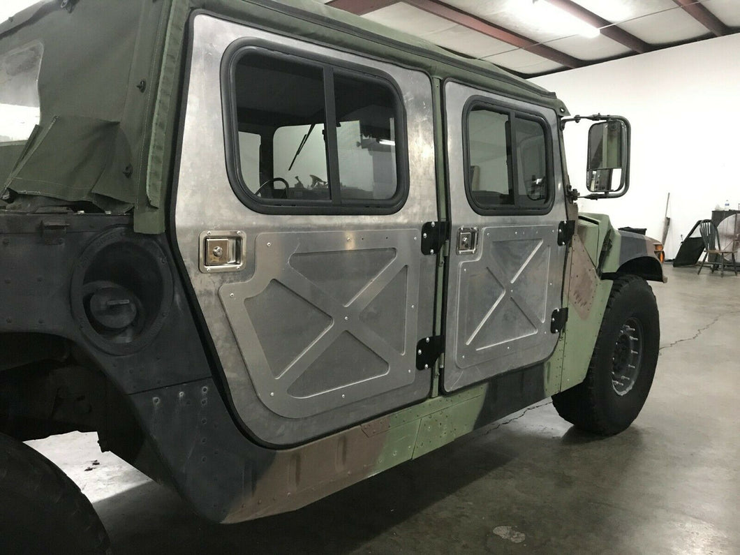 Aluminum Hard X-Door Kit For Humvee HMMWV (set of 4)